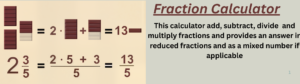 Fraction Decomposition Calculator
