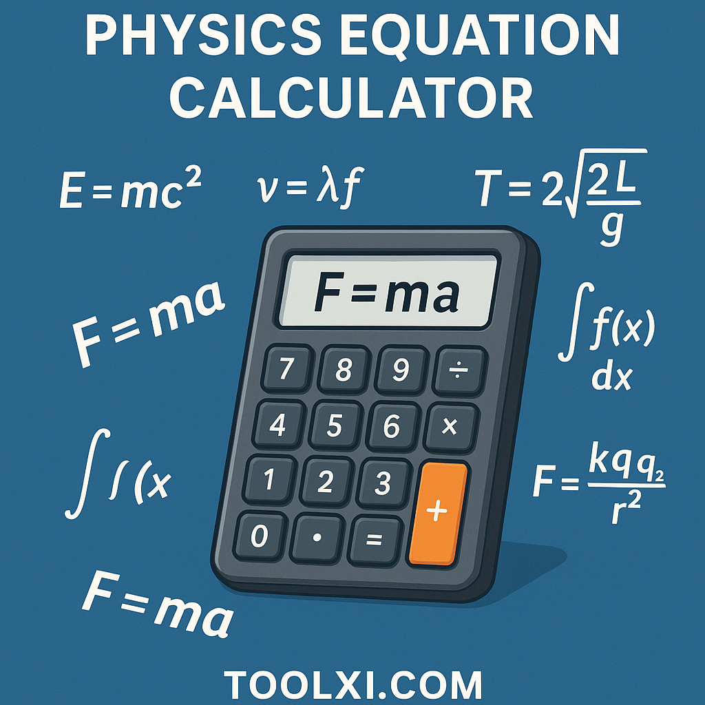 Featured Image for "Physics Equation Calculator" blog