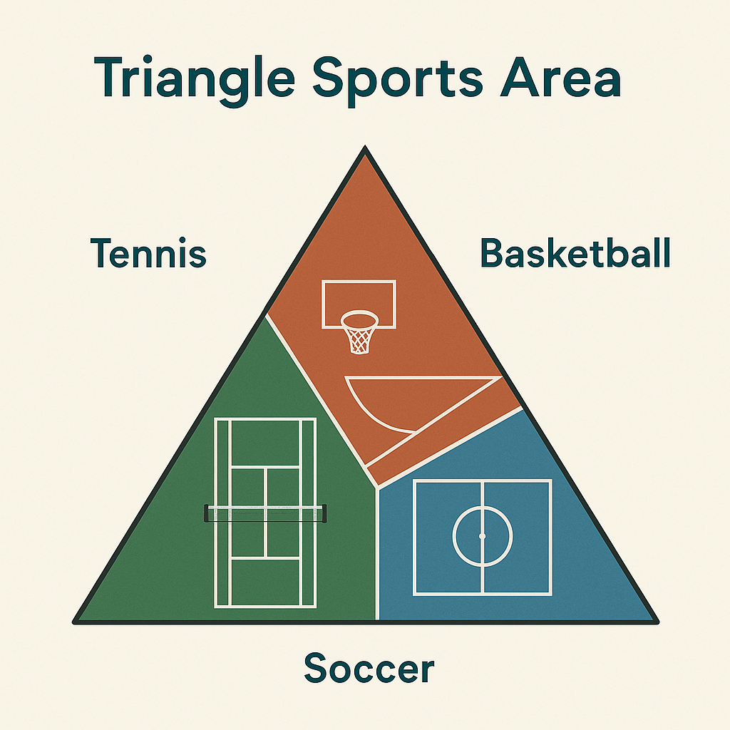 triangle sports area