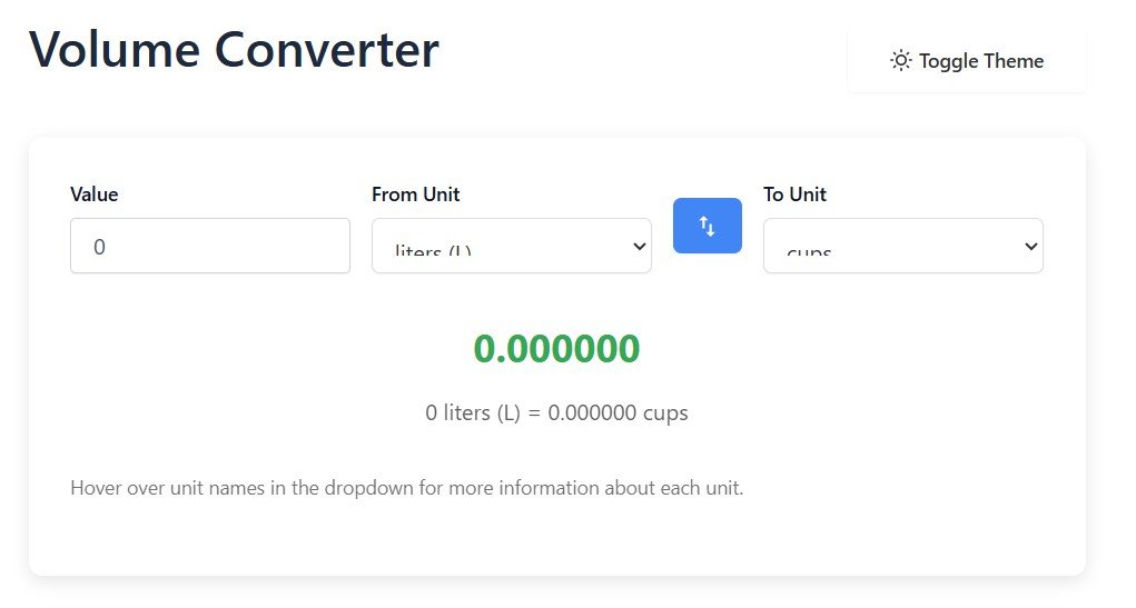 Volume Converter