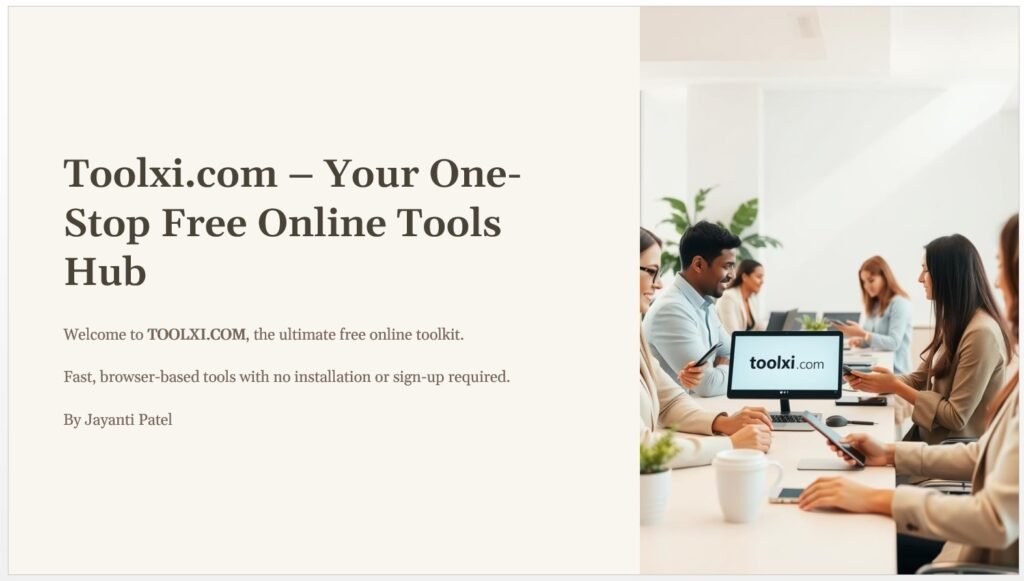 Toolxi.com-Your-One-Stop-Free-Online-Tools-Hub