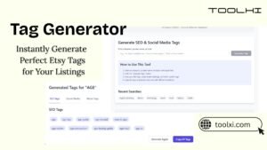 Etsy Tag Generator