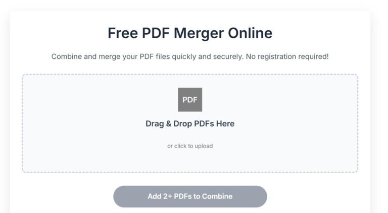 merge PDFs