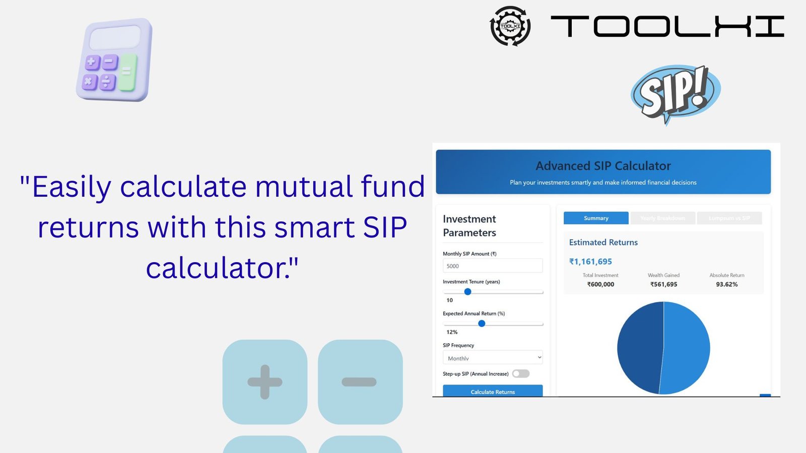 SIP calculator