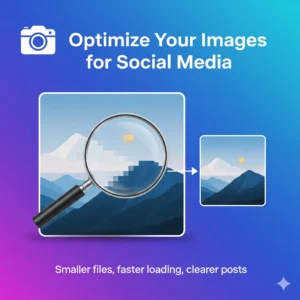 reduce image size for social media post