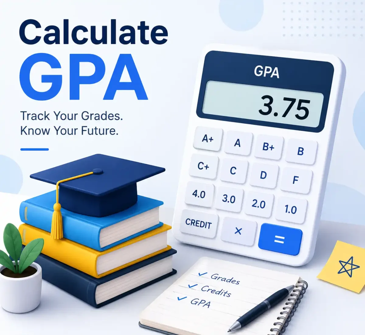 GPA calculator dashboard demonstrating how to calculate GPA with verified accuracy badges and subject inputs