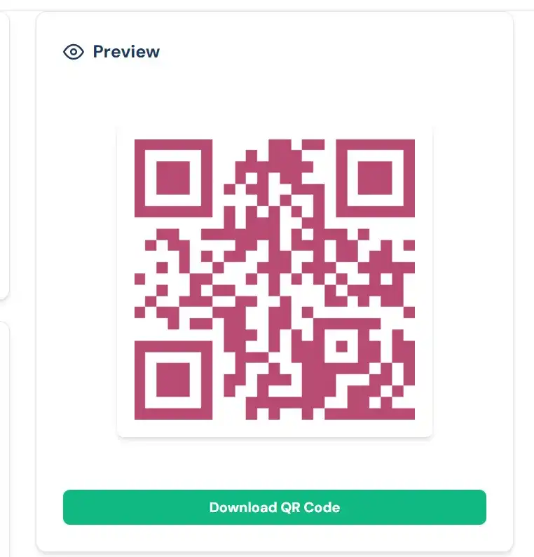 Toolxi QR code generator interface - free Adobe QR code generator alternative showing URL input, web optimization, 299px size, PNG format, error correction settings, and color customization options